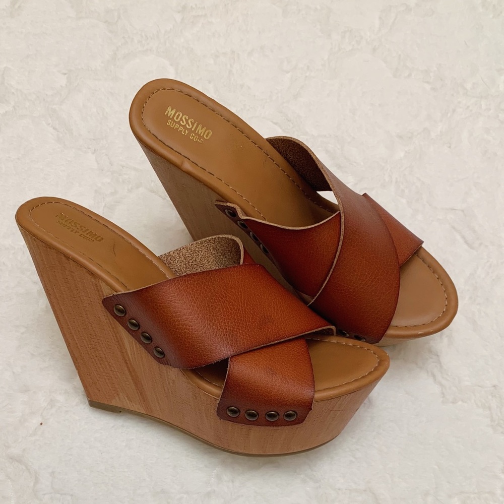 2 FOR $22 — Open toe wedge sandals
